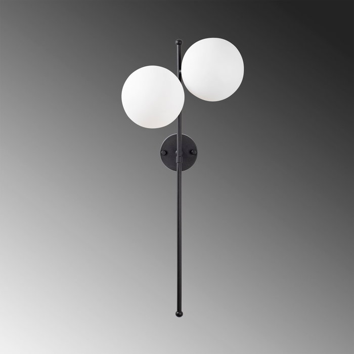 Opviq Fazli - 10420 Lámpara de pared Negro y crema Opviq Fazli - 10420 Lámpara de pared Negro y crema